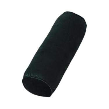 Imagem de KiBcsLic Travesseiro Cervical em Formato de Rolo, Travesseiro Redondo para Apoio do Pescoço e da Coluna Lombar ao Assistir TV, Preto