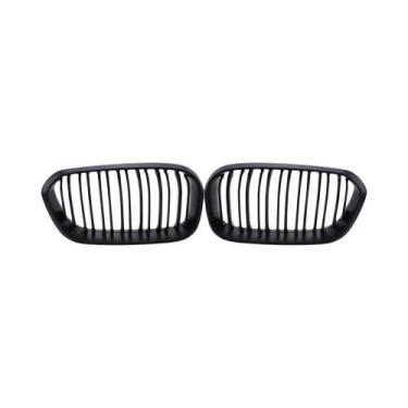 Imagem de Grelhas De Corrida Pretas Brilhantes Para BMW Série 1 F20 F21 2015-201