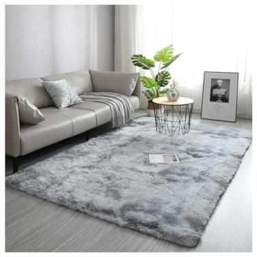 Imagem de SPXMQSS Tapete de área grande, tapete lavável antiderrapante para sala de estar, tamanho grande, macio e peludo, tapete grande, para sala de estar, quarto, dormitório, quarto de crianças