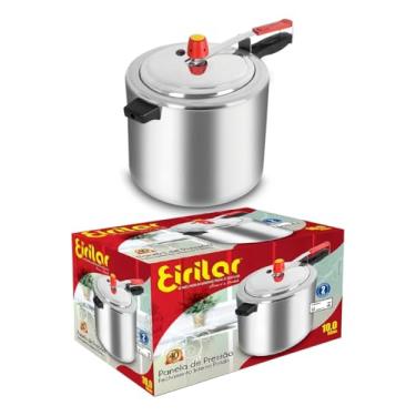 Imagem de Panela de Pressão Polida 10.0 Litros Clássica Eirilar Alumínio