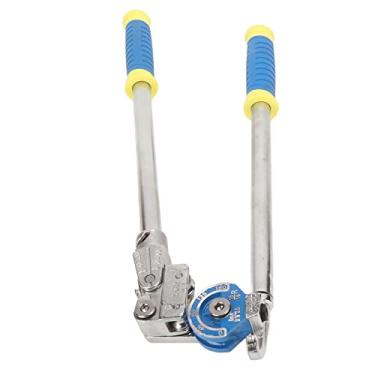 Imagem de Hztyyier Dobrador de Tubos Manual, Ferramenta Ergonômica de Aço Inoxidável, ângulo de Curvatura de 180 Graus para Construção e Trabalho de Encanamento