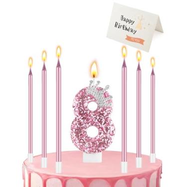 Imagem de Velas de aniversário, (número 8)