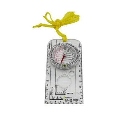 Imagem de Bússola Multifuncional Militar De Sobrevivência Com Régua De Mapa Para