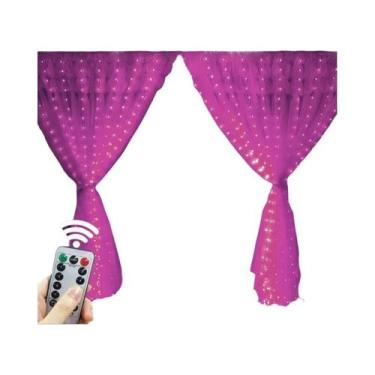 Imagem de Luzes De Natal LED Em 8 Modos, Luzes De Cortina USB Para Festas, Casam