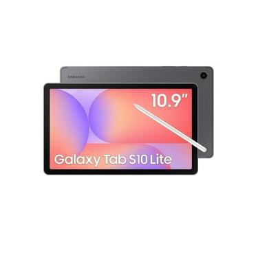 Imagem de Tablet Samsung Galaxy S10 Lite 10.9" Android 15 128GB Exynos 1380 Wi-fi 8MP Caneta S Pen Capa Protetora Cinza