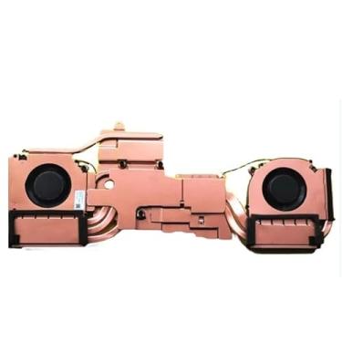 Imagem de Ventoinha e dissipador de calor para CPU/GPU de laptop para 6-31-V150N-102 EGC-79071S1-0AH PPSA-7NK-230-GP2-B EGC-82071S1-0AH PPSA-7NK-240-GP2-B DC5V 2.5W 0.5A Novo