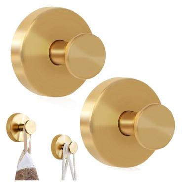 Imagem de BIOBO Ganchos de ventosa para chuveiro e banheiro - Cabides de guirlanda para porta da frente pendurados até 6,8 kg sem ganchos de broca para vidro, espelho, azulejo - comporta toalhas, roupões, bucha