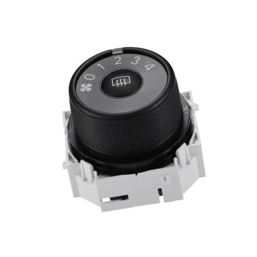 Imagem de VekAuto Interruptor de controle de ventilador A/C, botão de controle de velocidade do vento, nº 5590212100 para Toyota Corolla Base LE S XLE XRS 2009-2013, acessórios automotivos