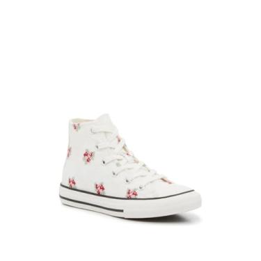 Imagem de Converse Tênis masculino Chuck Taylor All Star (criança pequena), Branco vintage/garça, 10.5 Little Kid