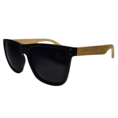 Imagem de Óculos de Sol Masculino Havaí Polarizado UV400 Preto (Cinza)