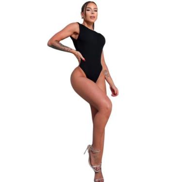 Imagem de Body Feminino Com Decote Nas Costas Regata Com Bojo Dany - Summer Body