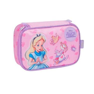 Imagem de Estojo Box Alice No País Das Maravilhas Disney Rosa ou Azul Clio - Cli