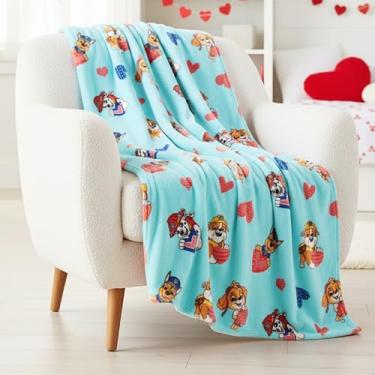 Imagem de Roupa de cama para o Dia dos Namorados Patrulha Canina, super macia, 152 x 178 cm, (produto oficialmente licenciado) pela Franco Collectibles