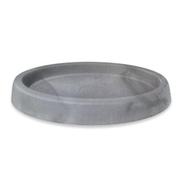 Imagem de Prato Redondo Texturizado 47 Cimento Marmorizado NUTRIPLAN