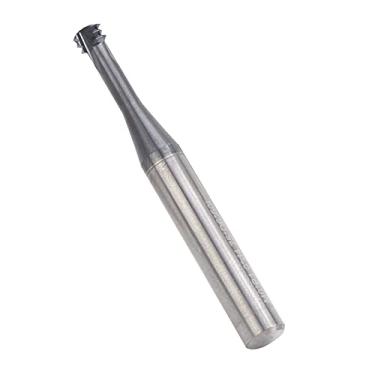 Imagem de Hyuduo Fresa de Aço de Tungstênio Fresa de Rosca de 3 Dentes Totalmente Retificado para Alumínio Cobre Aço Inoxidável Liga de Com Alta Eficiência de Remoção de Cavacos