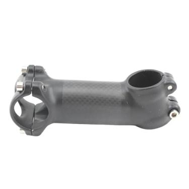 Imagem de Mesa de bicicleta de estrada/montanha em liga de alumínio fosco com fibra de carbono, ângulo de 6 a 17 graus, 31,8 x 60-120 mm(17 degree 100mm)