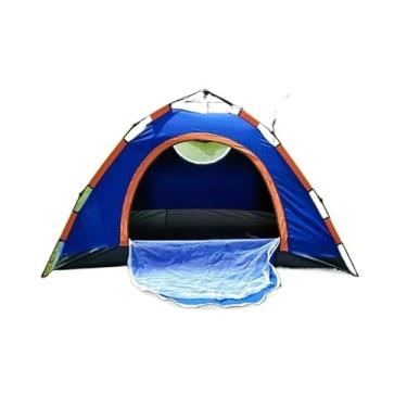 Imagem de Barraca Camping 3 Pessoas Impermeável | Barraca de Acampamento Praia Leve com Mosquiteiro