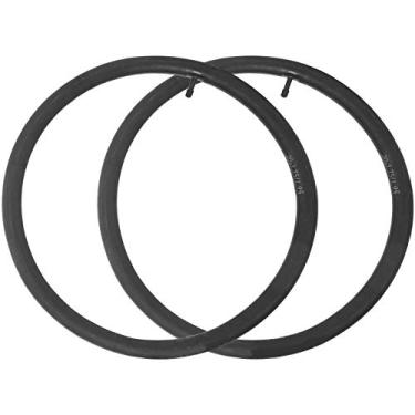 Imagem de KIMISS Tubo de Bicicleta de 2 Unidades Com Válvula - Tubo Interno de Roda Pequena para Bicicletas Dobráveis, Acessório de Ciclismo de Borracha Butílica para Estradas e de Montanha (20 * 1,75/1,95)
