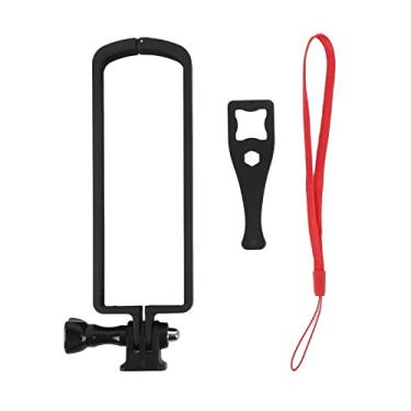 Imagem de Mbeysaq Moldura protetora de câmera otimizada para Theta SC2 com conector de parafuso de 1/4. Fornece estrutura fixa forte e suporte para câmeras de ação, melhorando a proteção sem adicionar volume