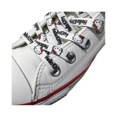 Imagem de Cadarços Kawaii Kuromi Hello Kitty Cinnamoroll 120/150cm Moda Anime Ca