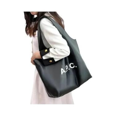 Imagem de Bolsa Tote De Couro Impressa De Grande Capacidade Para Mulheres, Bolsa