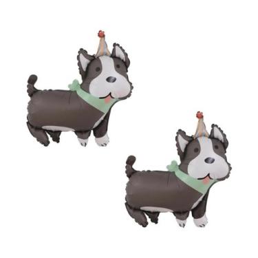 Imagem de Balões De Alumínio Com Tema De Cachorro Para Decoração De Aniversário 