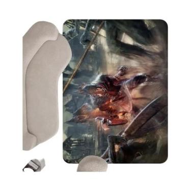 Imagem de Tapete De Entrada Antiderrapante Dark Souls Lavável Para Sala De Estar