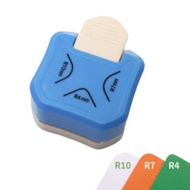 Imagem de Perfurador arredondado 3 em 1 com vários tamanhos, ferramenta versátil para artesanato em papel e fotos