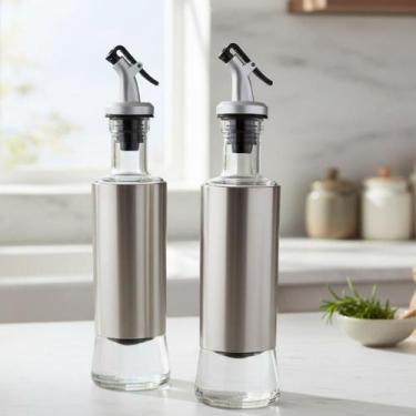 Imagem de Kit 02 Dosador Dispenser de Temperos Molhos Oregano Pimenta Azeite Vin