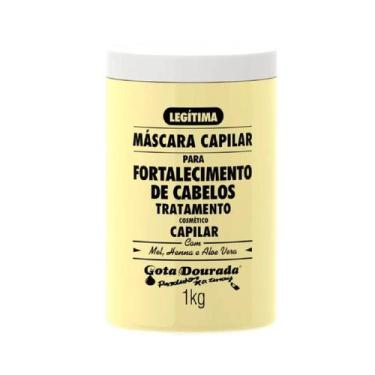 Imagem de Máscara Capilar Gota Dourada Para Crescimento 1000g