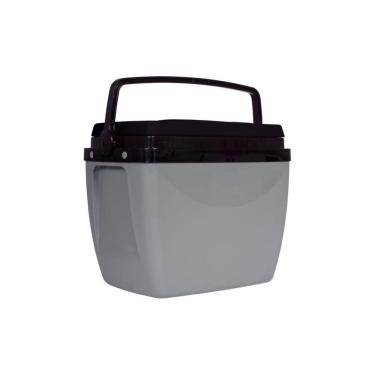 Imagem de Caixa Térmica 18l Cinza Com Preto - Mor