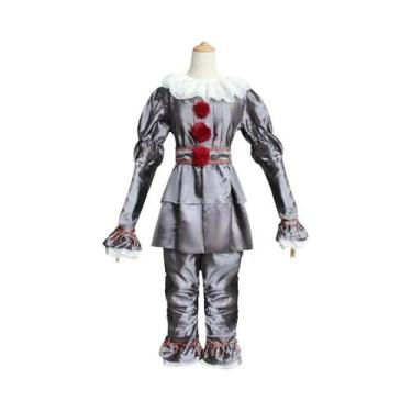 Imagem de Fantasia De Cosplay Pennywise Para Adultos E Crianças, Carnaval De Hal