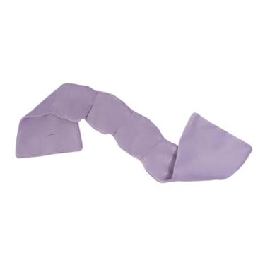 Imagem de Ysyqkn Máscara de dormir com peso, macia e confortável, em veludo, que bloqueia a luz, ideal para viagens de avião, voos longos e outras ocasiões. Indicada, Tolet