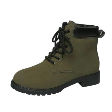 Imagem de Pantufas femininas de outono inverno engraçadas para o dia das bruxas para cães de estimação quentes para uso interno e casa, Verde militar, 38