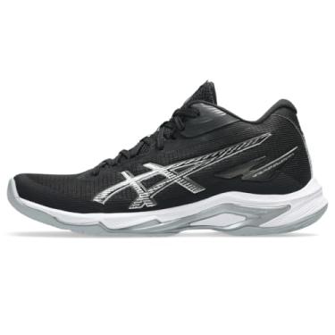Imagem de ASICS Tênis de vôlei feminino Netburner Ballistic FF 4, Preto/branco, 37
