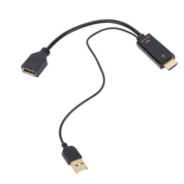 Imagem de Diydeg Interface Multimídia Hd para Adaptador de Cabo Fêmea Displayport, Transmissão Sem Perdas 4k 60hz Hdmi para Displayport para Pc Laptop Adaptador Hdmi