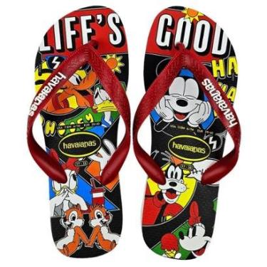 Imagem de Chinelo Havaianas Top Disney Classics Mickey Branco Conforto-Unissex