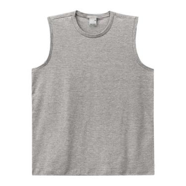 Imagem de Camiseta masculina regata malwee 4421, Cinza, GG