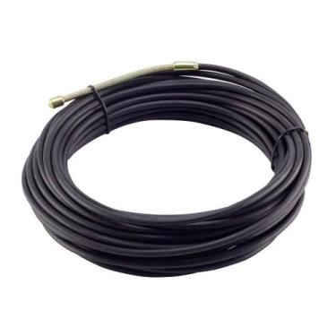 Imagem de Passa Fio sem Alma de Aço 20 Metros Preto Force Line