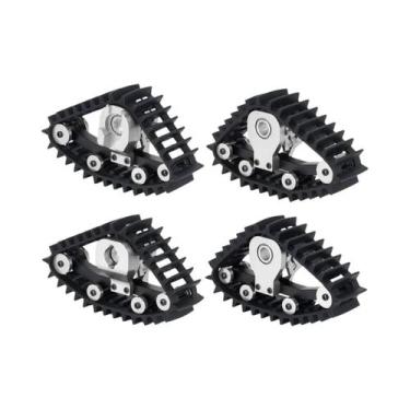 Imagem de Conjunto De Pneus De Neve Em Escala 1/18, 4 Peças Para Carro RC Crawle