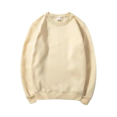 Imagem de Camiseta Feminina Solta De Manga Longa Estilo Coreano Casual Confortáv