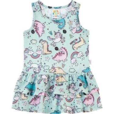 Imagem de Vestido Bebê Pulla Bulla Bichinhos Ref. 38106-Feminino