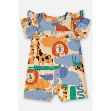 Imagem de Macaquinho Bichinhos para Bebê Menina Up Baby-Feminino