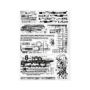 Imagem de Carimbos De Silicone Transparentes Para Leitura De Etiquetas De Livros