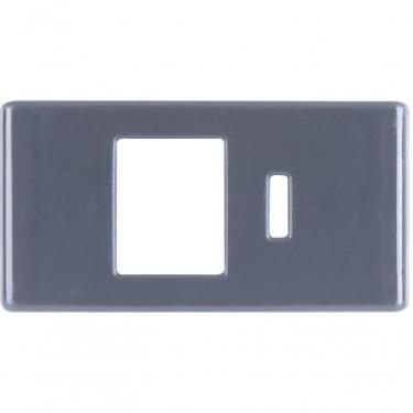 Imagem de Kit 12un Módulo Tampo Tomada Rj Tramontina Grafite Tramontina - OUTRAS