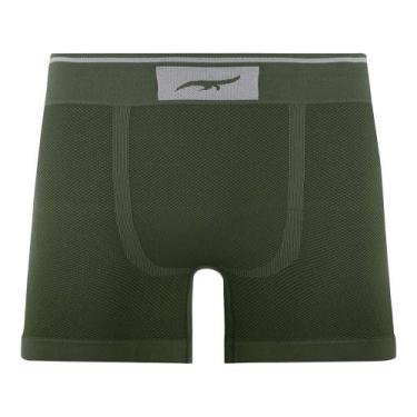 Imagem de Cueca Boxer Jacquard sem Costura Alcaparra - Zee Rucci, GG