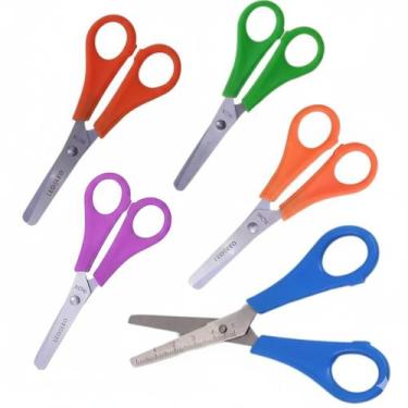 Imagem de Tesoura escolar plus 130mm - leo&leo