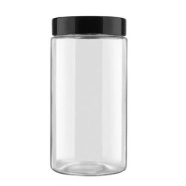 Imagem de Pote de Vidro Redondo para Café Bolachas Grãos 1600ml - Wari