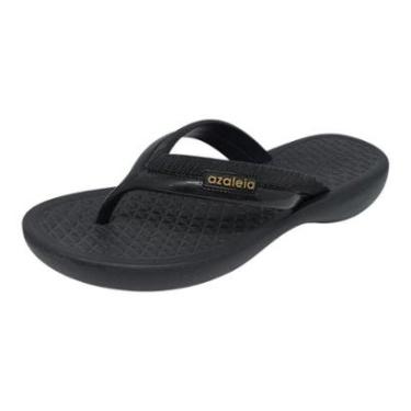 Imagem de Tamanco Feminino de Dedo Anabela Salto Baixo Mel Azaleia-Feminino