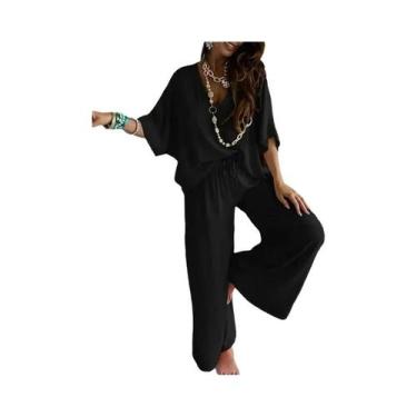 Imagem de Conjunto Elegante plus Size De Cintura Alta Retro Para Mulheres, Moda 